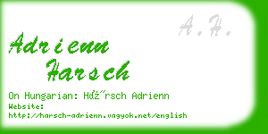 adrienn harsch business card